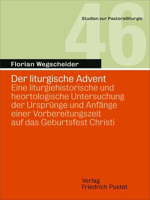 cover image of Der liturgische Advent